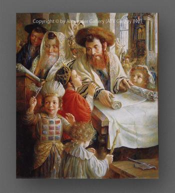 Purim III by Elena Flerova