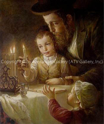 Hanukkah by Elena Flerova