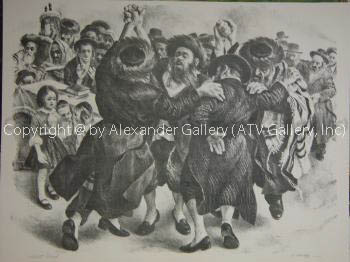 Simchat Torah by Itshak Holtz