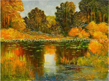 Landscape XXII. by Mark Kalpin