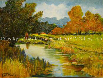 Landscape XXI. by Mark Kalpin