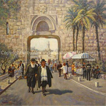 After Praying. by Venyamin Zaslavsky