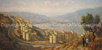 New Safed by Venyamin Zaslavsky