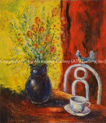 Still Life II. by Aharon Yacobson (Yacobashvili)