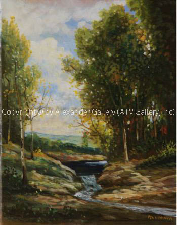 Landscape V. by Yuri Dvornik