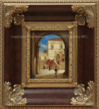 Jewish Town in Italy. by H. Weiss