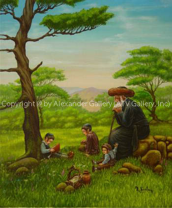 Children in the Forest. by Margarita Vincler