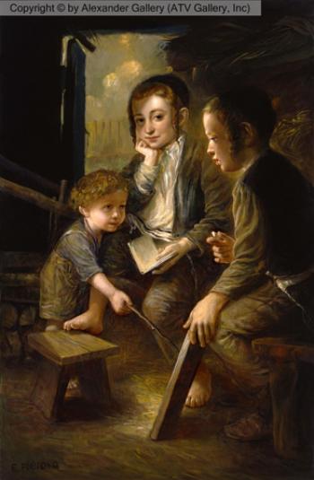 The Boy`s Time V by Elena Flerova